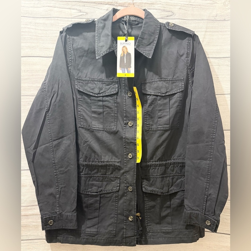Buffalo| Black Barn Jacket - Picture 2 of 5